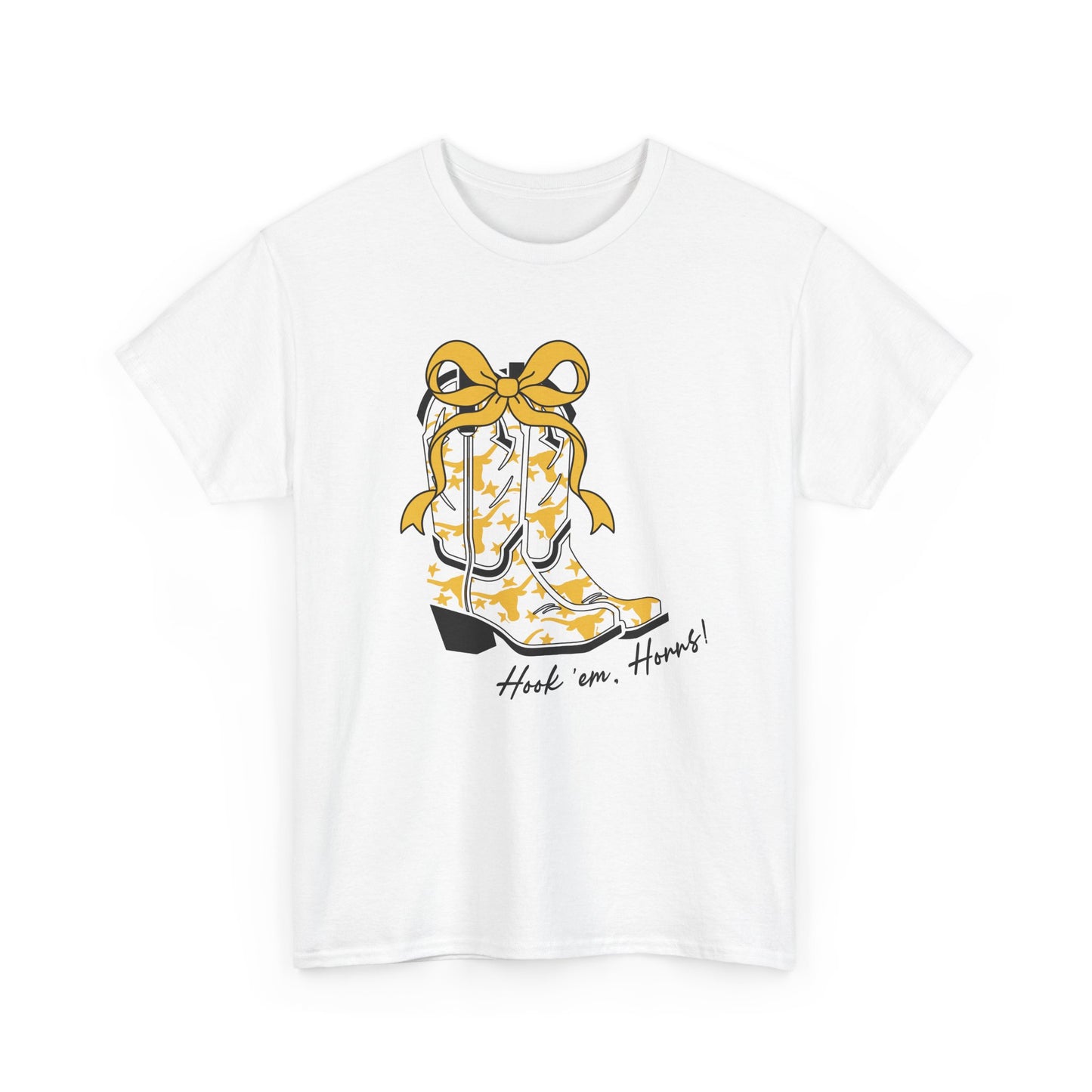 Hook ’Em Horns Longhorn Mascot Tee – Unisex School Spirit T-Shirt