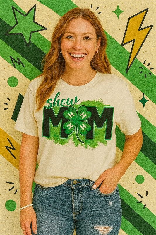 4-H Show Mom Tee – Herding Kids, Hogs & Chaos