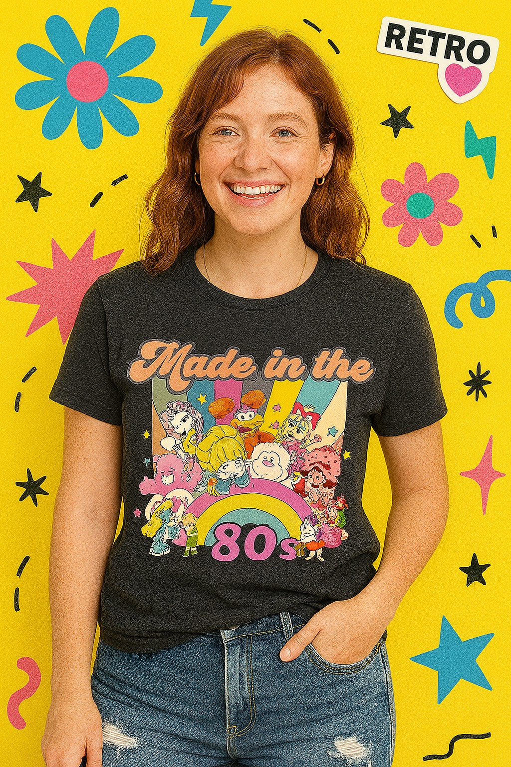 Made in the 80s – Retro Character Tee