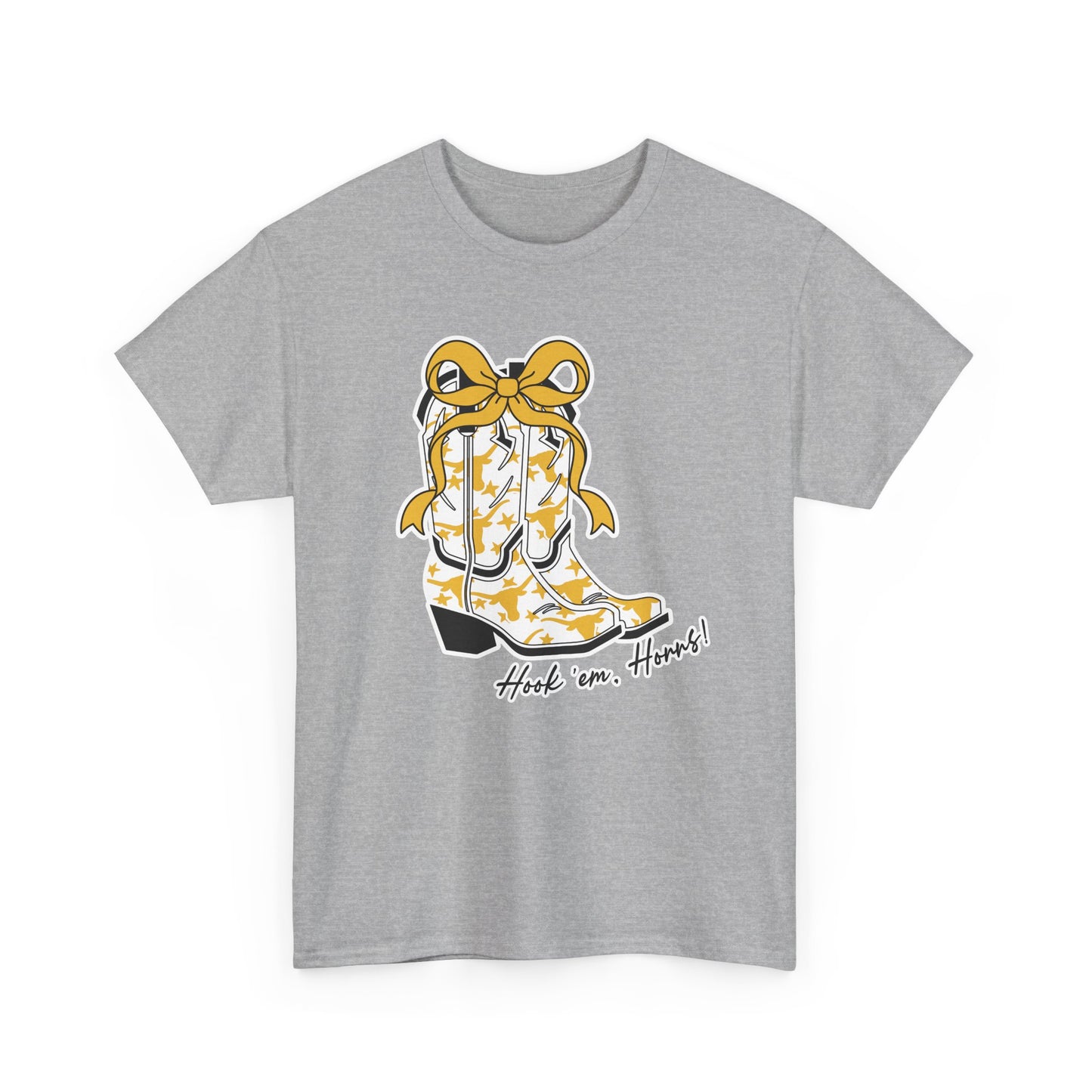 Hook ’Em Horns Longhorn Mascot Tee – Unisex School Spirit T-Shirt