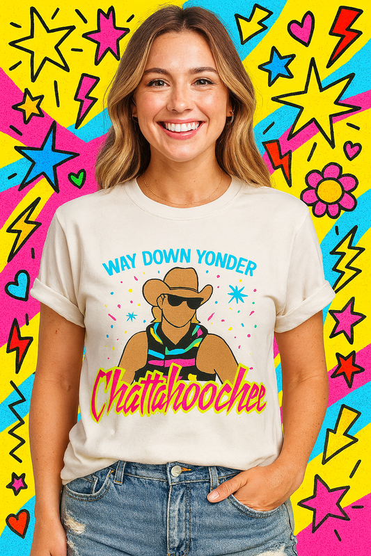 Way Down Yonder Chattahoochee Tee