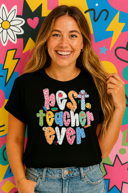 Best Teacher Ever Tee – The Perfect Gift for the Ones Who Make a Difference
