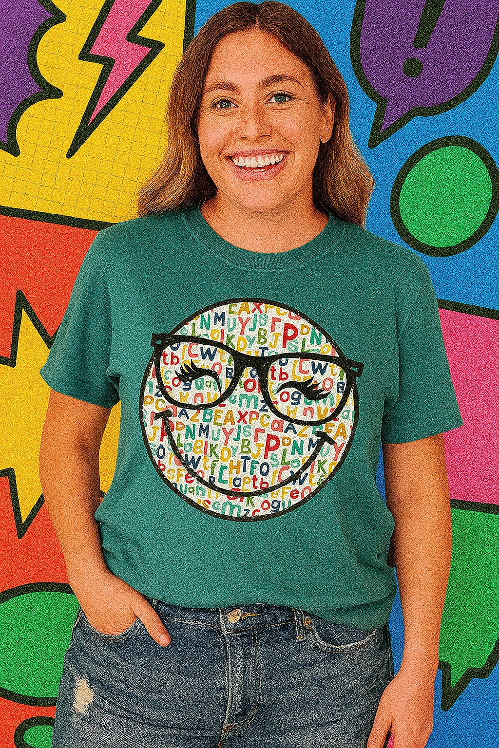 Smiley ABC Tee