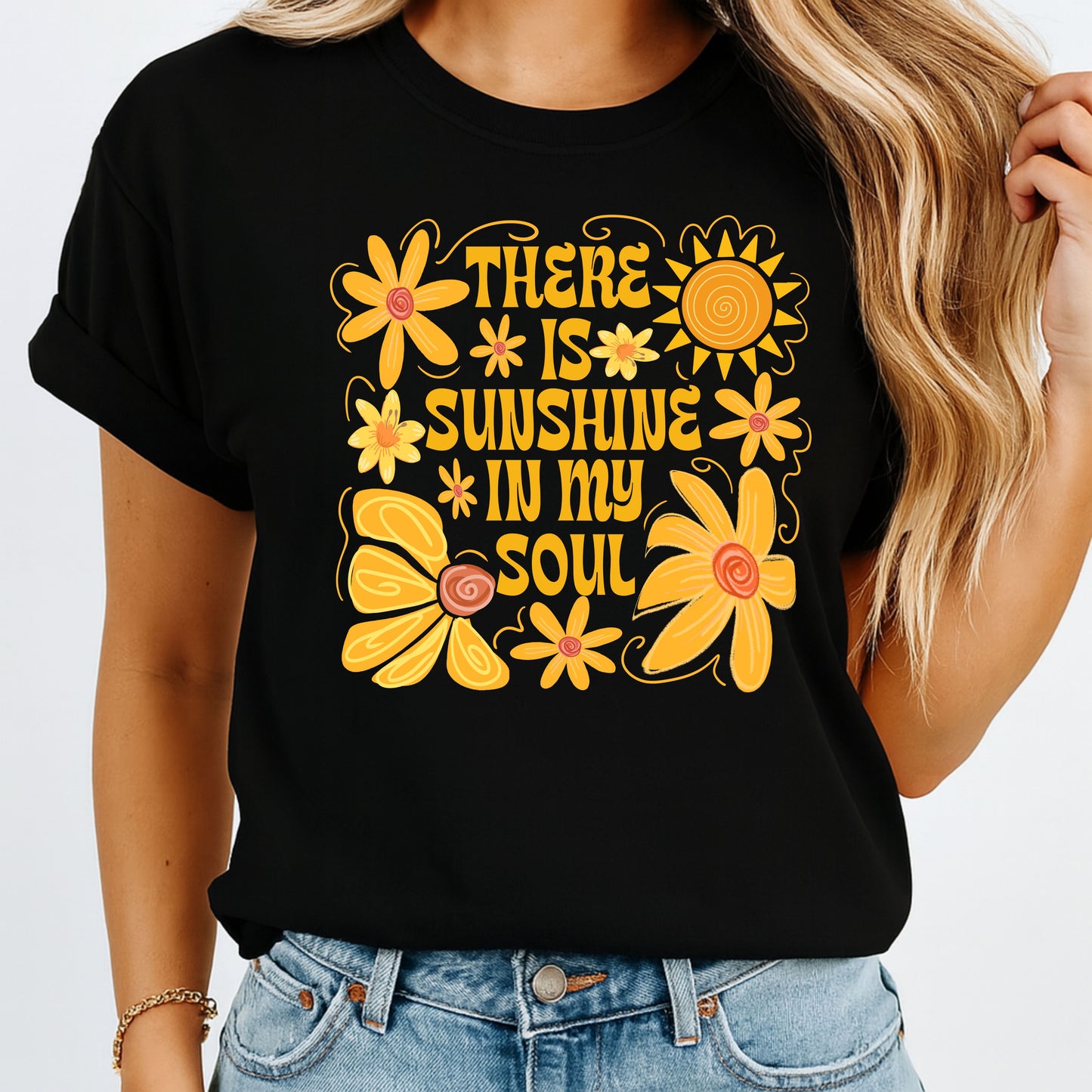 Sunshine in My Soul Tee – Bright, Bold & Full of Joy