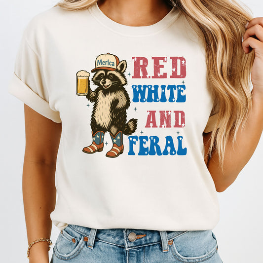 Red, White & Feral in Boots